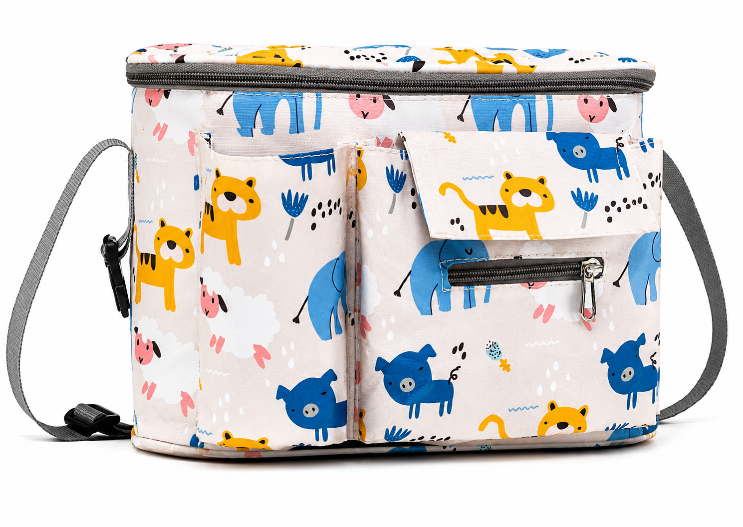 Stroller Organiser Bag - Animals
